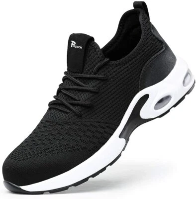 MARKENLOS Arbeitsschuhe S3 Sicherheitsschuhe Herren Stahlkappe Sportliche Leicht EUR39-45