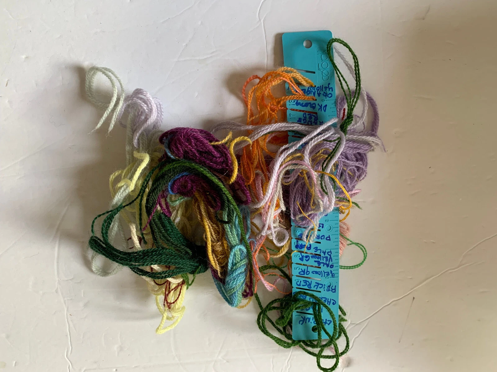 Dimensions Needlepoint Fruit Tapestry Christmas Stocking Kit -Started #9073