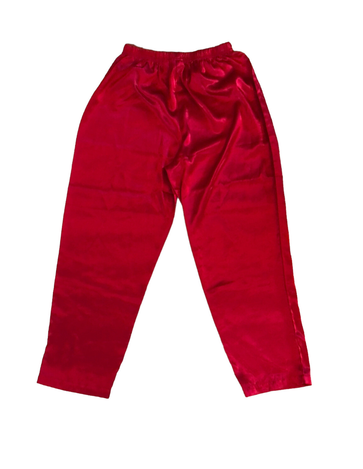 Victoria’s Secret Vintage Heart Label Red Satin Silk … Gem