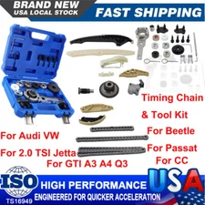 Upgraded Timing Chain Kit Set For VW CC Jetta Golf Audi A4 A5 A6 Q5 1.8 2.0T USA