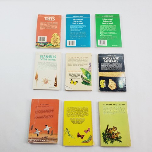 Lot of 9 Golden Guides Western Publishing Insects, Ponds, Trees, Birds, Rocks - Picture 6 of 6