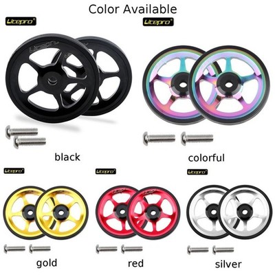 Easy Wheel Upgrade für Brompton Faltrad leichte Aluminiumkonstruktion