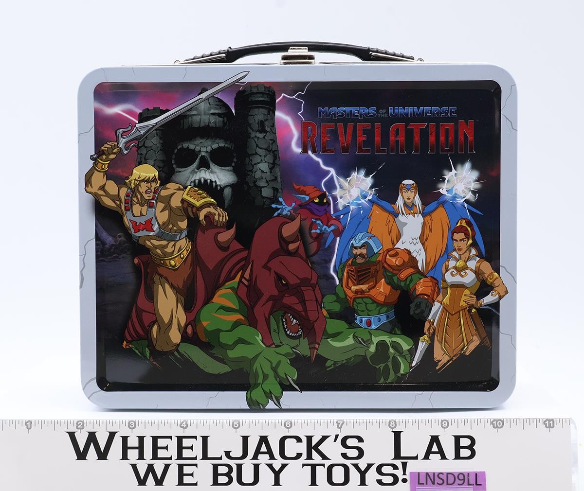 Masters of the Universe Revelation Metal Tin Lunchbox 2021 Mattel