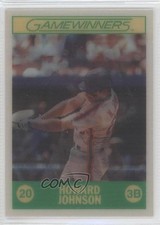 1988 Sportflics Gamewinners Box Set Howard Johnson #17 0b5