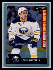 2016-17 O-Pee-Chee Rainbow #708 Nick Baptiste RC