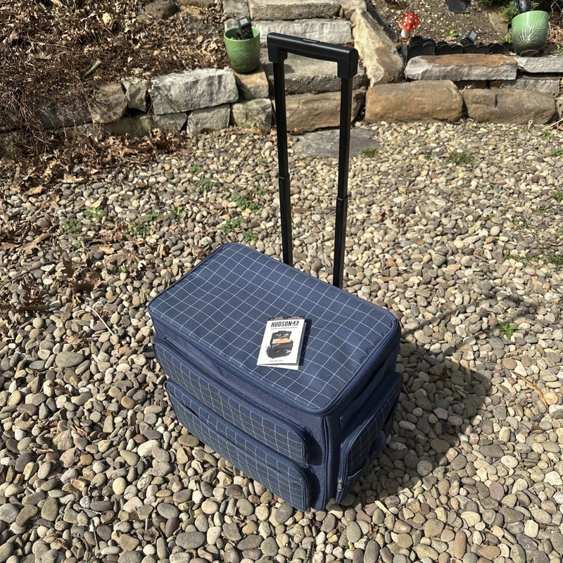 HUDSON-43 PAPERCRAFTING STORAGE rolling carrier wheeled tote Joann Fabrics Store