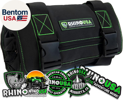 Tool Bag Roll - Heavy Duty Canvas Organizer Pouch for Tools - Ultimate Travel To