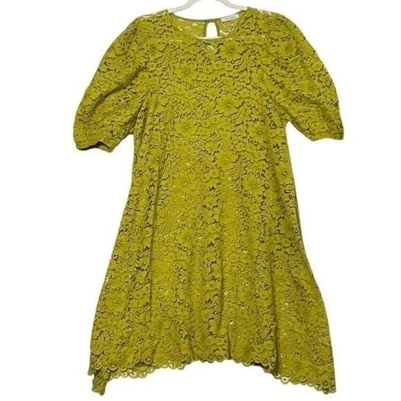 olive green mini dress Kour Mini Dress