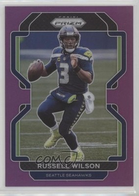 2021 Panini Prizm Purple Prizm 116/125 Russell Wilson #45 1r7u