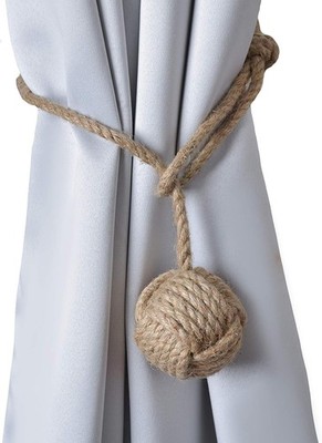 Beautiful ain Tiebas, Natural Soft Jute ain Rope Pullba,