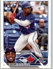 2023 Topps Update Wynton Bernard Rookie #US293 RC Toronto Blue Jays