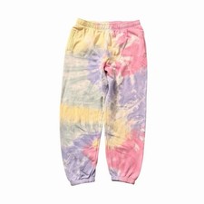 Pacsun Playboy Rhinestone Studded Logo Multicolor Tie Dye Sweatpants Size L
