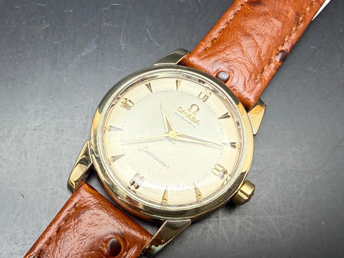1958 SS/Gold Capped Omega Seamaster Ref 2846 Watch | eBay