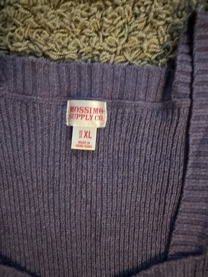 Mossimo & Supply Vintage Y2K Bella Swan Vibes Babydoll Suéter Top XL Foto 2 de 2