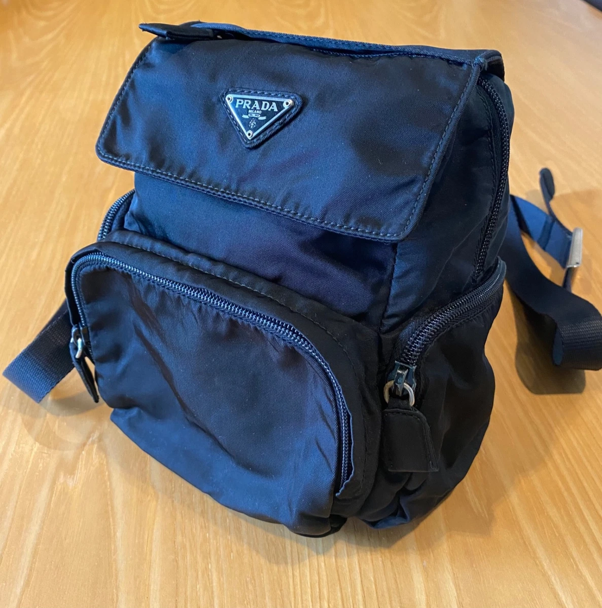PRADA プラダ TESSUTO SPORT ミニバッグ 黒 白タグ16 PRADA Tessuto Mini Bags & Handbags for Women for sale | eBay