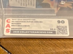 LEGO 2012 DC BIZARRO EXCLUSIVE CAS 90 NOT AFA SDCC VERY RARE!