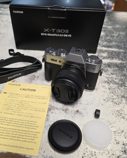 FUJIFILM X-T30 II Mirrorless Camera w/ 15-45mm Lens Silver Shutter count: 422