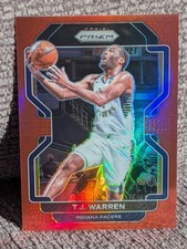 TJ Warren - 2021-22 NBA PRIZM #90 RED PRIZMS /299 Indiana Pacers  NM