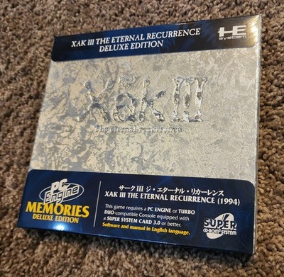 PC Engine Super CD-Rom - Xak III  The Eternal Recurrence - Deluxe Ed English