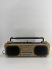 Sony Outback CFS-D960 Boombox Radio Cassette Player AM/FM Mega Bass - Works
