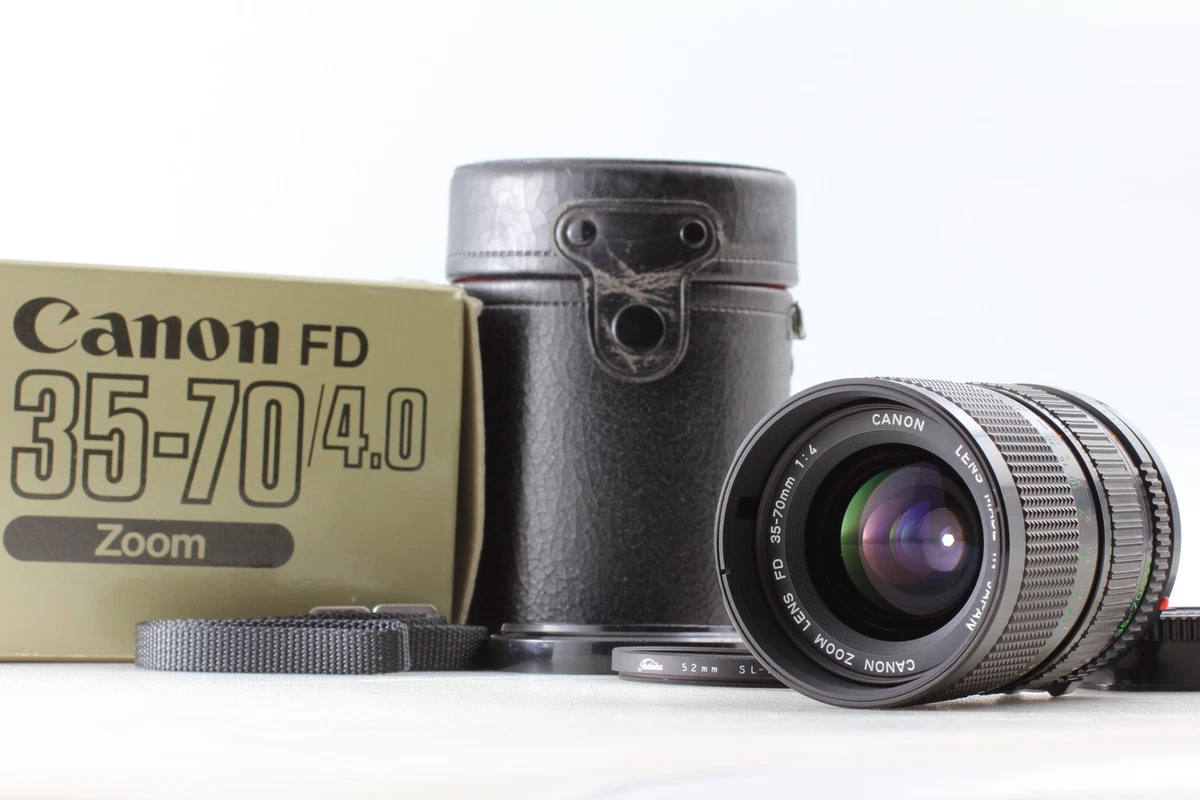 フィルムカメラ Canon F-1 / Canon New FD 35-70mm F4 Canon's First AF Lens Review: The Canon FD 35-70mm f/4 AF
