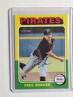 2025  TOPPS HERITAGE PAUL SKENES RC ROOKIE BASEBALL CARD #US100