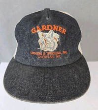 Gardner Logging and Trucking vtg hat K produc...