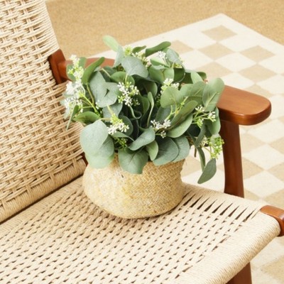 Artificial Eucalyptus Leaves Green Fake Plants for Wedding Decor Photography