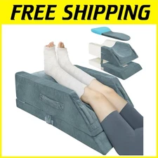 Double Leg Elevation Pillow for Sleeping, Rest, Pain Relief