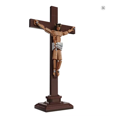 #ad #ad NEW Jesus Building Block Set Christ Building Blocks Easter Crucifixion Christmas $80.75