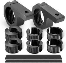 Nilight 90020B 2 Pack Mounting Bracket Kit LED off Road Light Horizontal Bar Tub