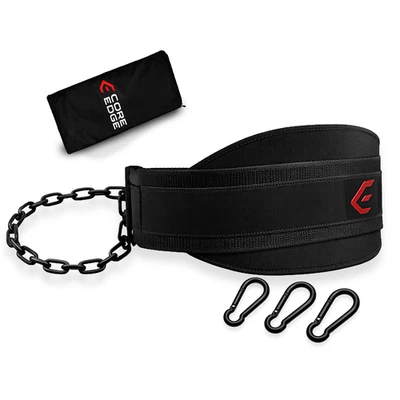 Elite Dip Gürtel Kette oder Seil für gewichtete Klimmzüge & Dips | CORE EDGE TITAN - Bild 1 von 4