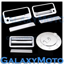 88-98 Chevy Ck Truck Pickup Chrome 2 Door Handlepsg Khtailgategas Cover