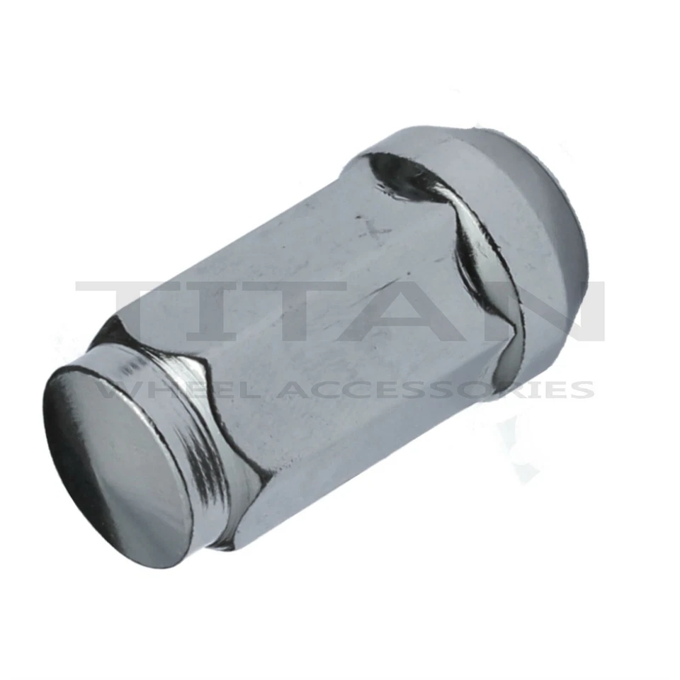 32pc Chrome XL Lug Nuts 3/4" Head 14x1.5 Bulge Acorn for Chevy GMC Hummer Trucks - Image 4 of 4