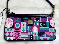 Dooney & Bourke - Disney - Its a Small World - Wristlet - NWT