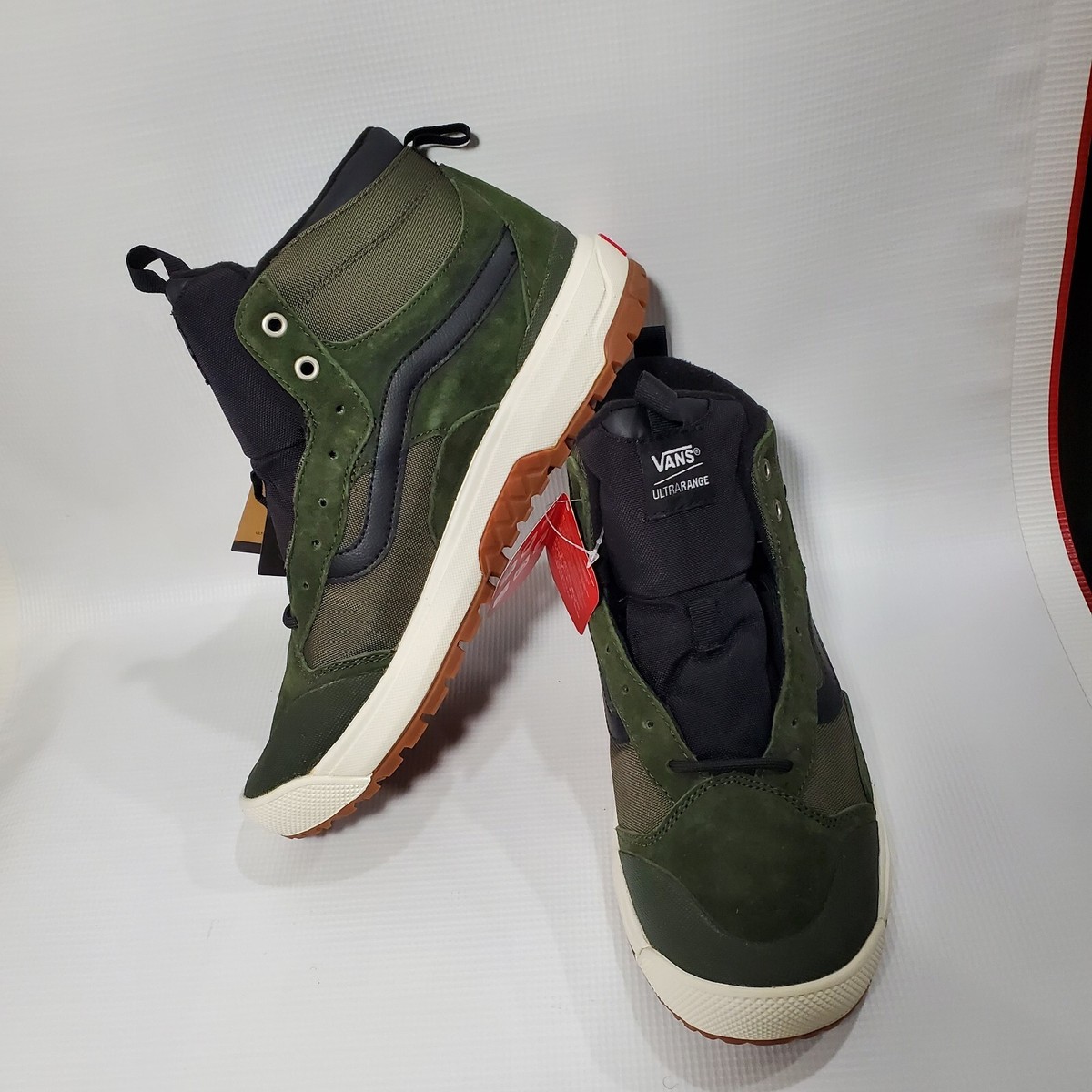 Vans UltraRange Exo Hi MTE Hiking Shoe Boot 500264 Dark Green