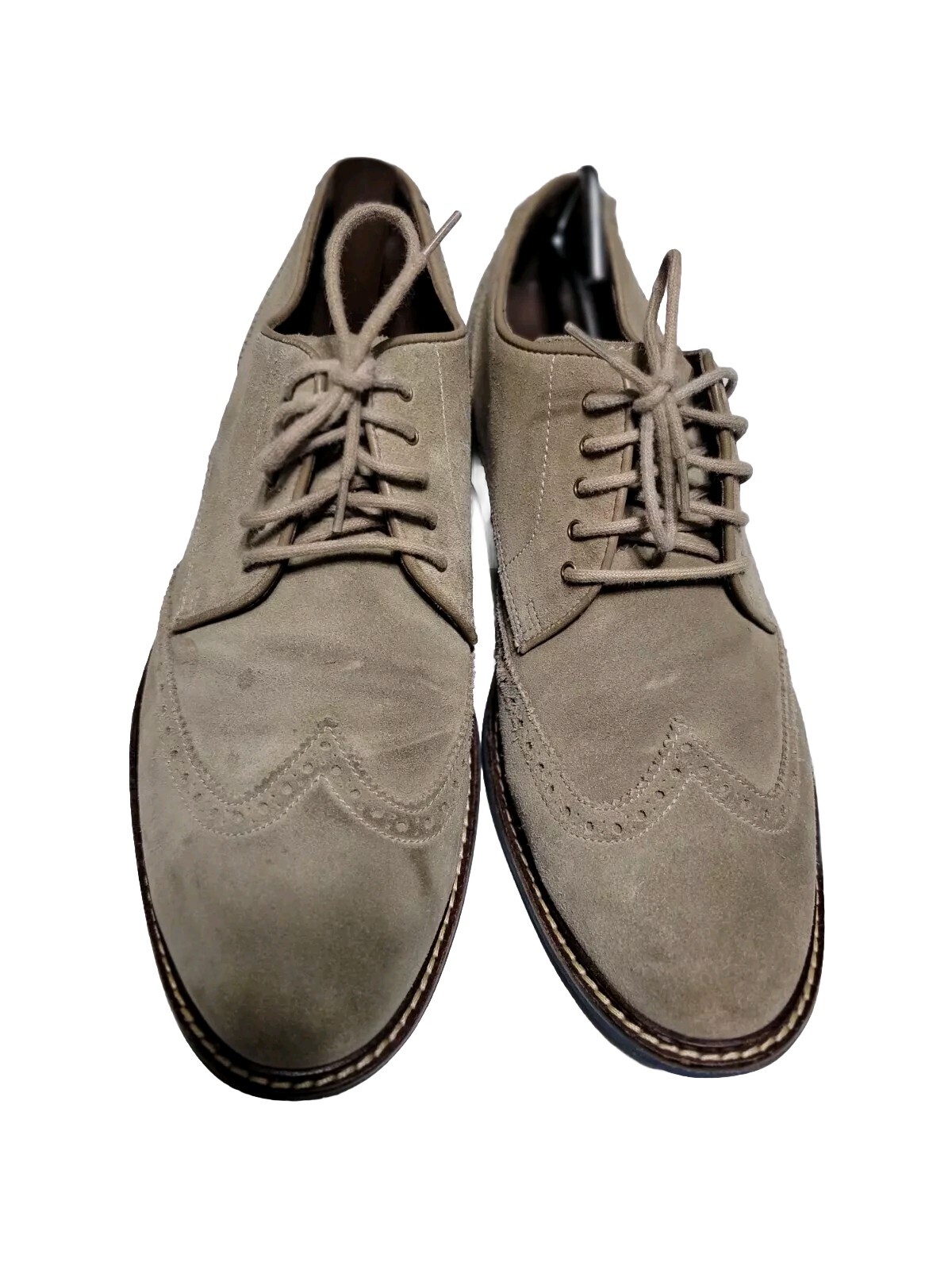 SAOLA Cole Haan US 10 M Uomo Casual Oxford Wingtip Suola Morbida Blu C11871 Pelle scamosciata