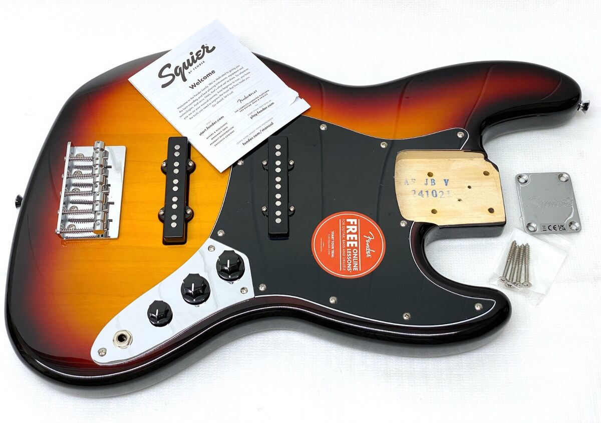 【超ポイント祭?期間限定】 Genuine FULLY 5-String BODY V BASS J Jazz Squier Fender ベース