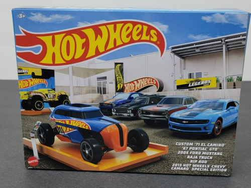 Hot Wheels Legends Multipack of Six Toy Cars - Picture 7 of 9