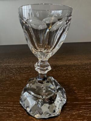Baccarat クリスタル皿 Baccarat Crystal - Signed Swirl Bambous Round Casket Box