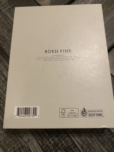 BLACKPINK BORN PINK GRAY VERSION C CD Open Box - Picture 4 of 5