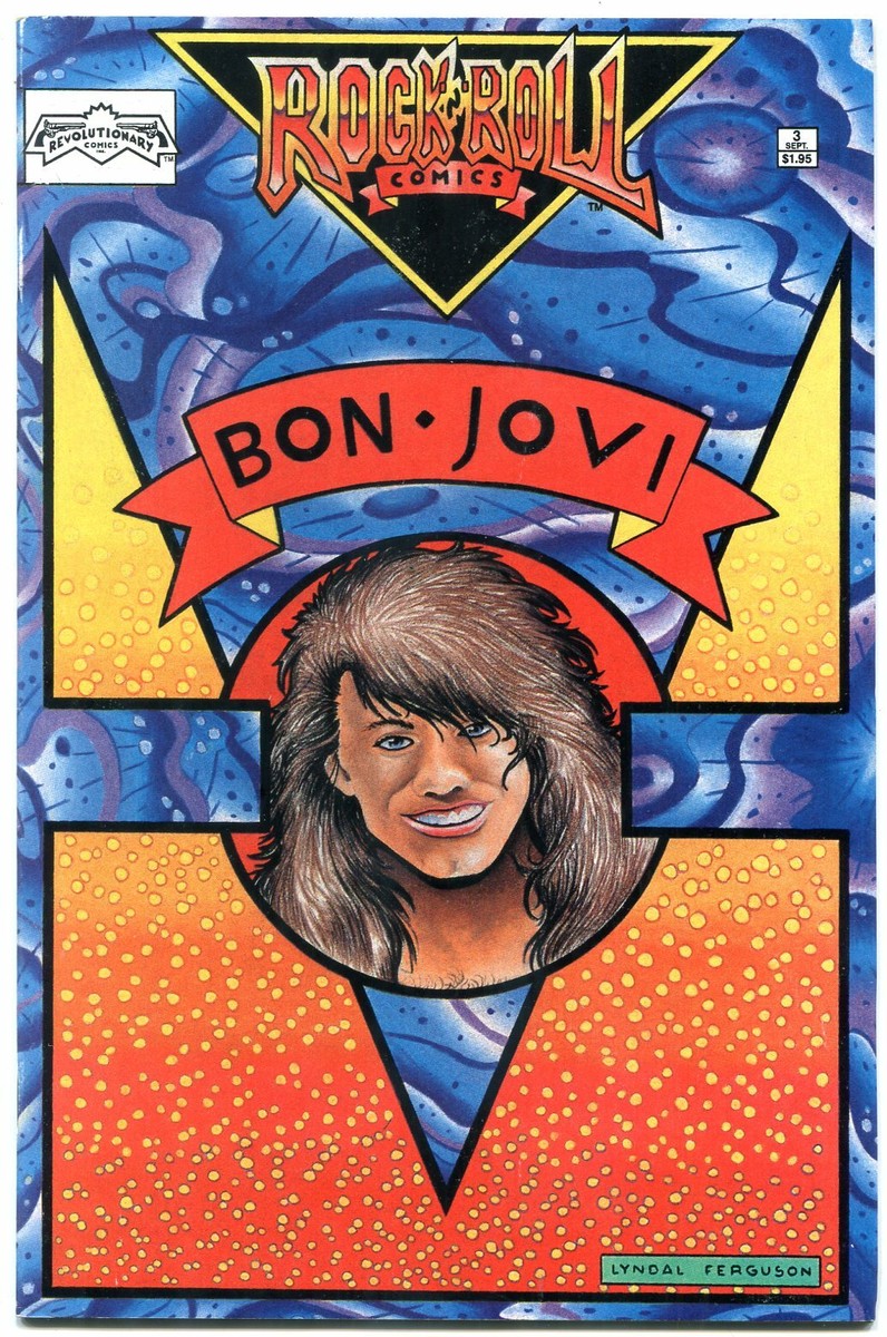 Rock N Roll Comics #3 1989-BON JOVI issue-comic book- | eBay