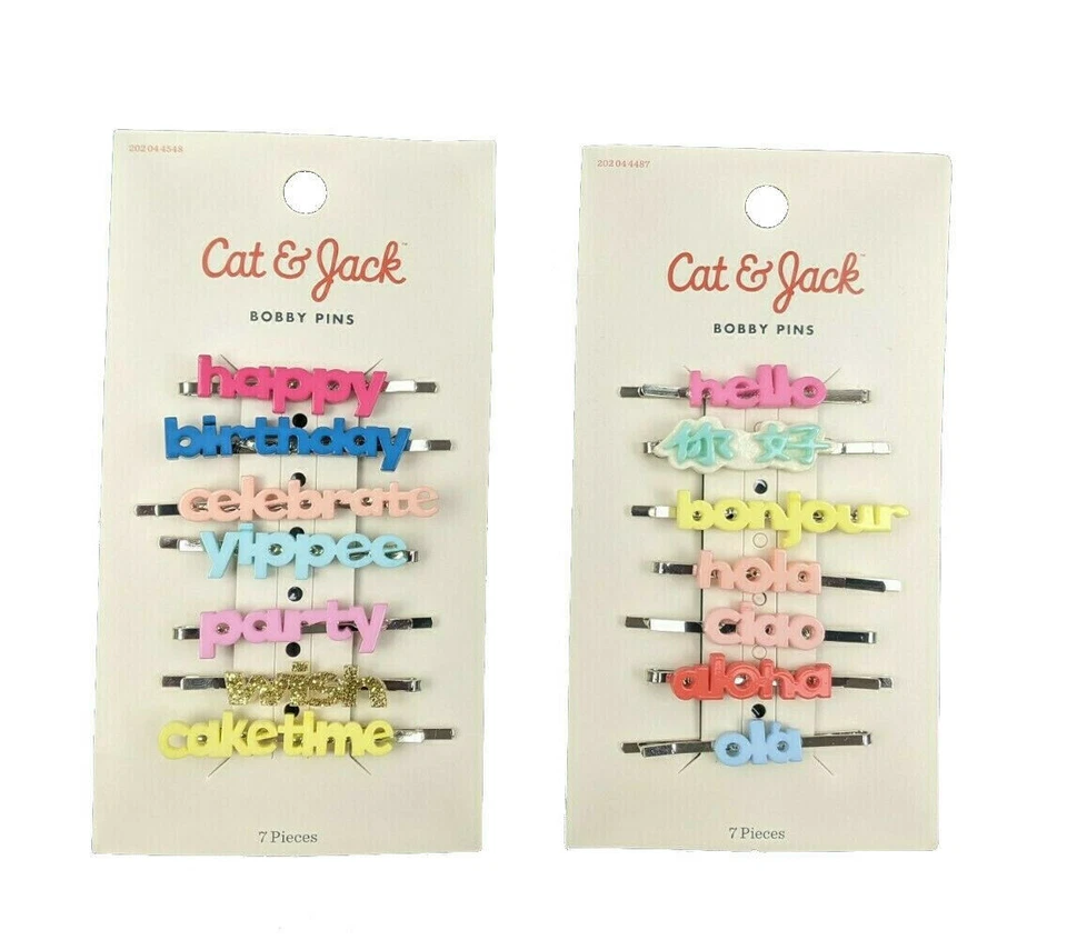 28 заколок Bobby заколки Happy день рождения вечеринки желание торт вечеринки Hello клипсы - Изображение 2 из 4