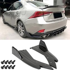 Gloss Rear Bumper Diffuser Sport Splitters For Lexus Is F Is200t Is250 Is300 350