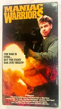 Maniac Warriors (VHS, 90's) AIP Studios Melanie Kilgour, Thoma Schioler NEW SEAL