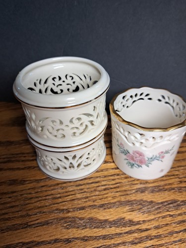 LENOX RETRO RITAGLIO SUPPORTI VOTIVI 3 PZ - Foto 6 di 8
