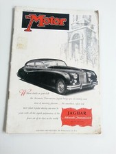 The Motor February 1956 U.K Magazine JAGUAR MK VII Saloon 