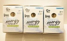 L'eggs Sheer Energy Control Top Pantyhose Size Q+ Nude 6 pair made in China