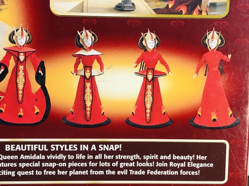 Star Wars Episode 1 Royal Elegance Queen Amidala Doll 1998 Hasbro - Picture 14 of 20