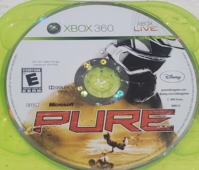 Pure Microsoft Xbox 360 Disney GAME DVD Quad OFF road TRICK RACING | eBay